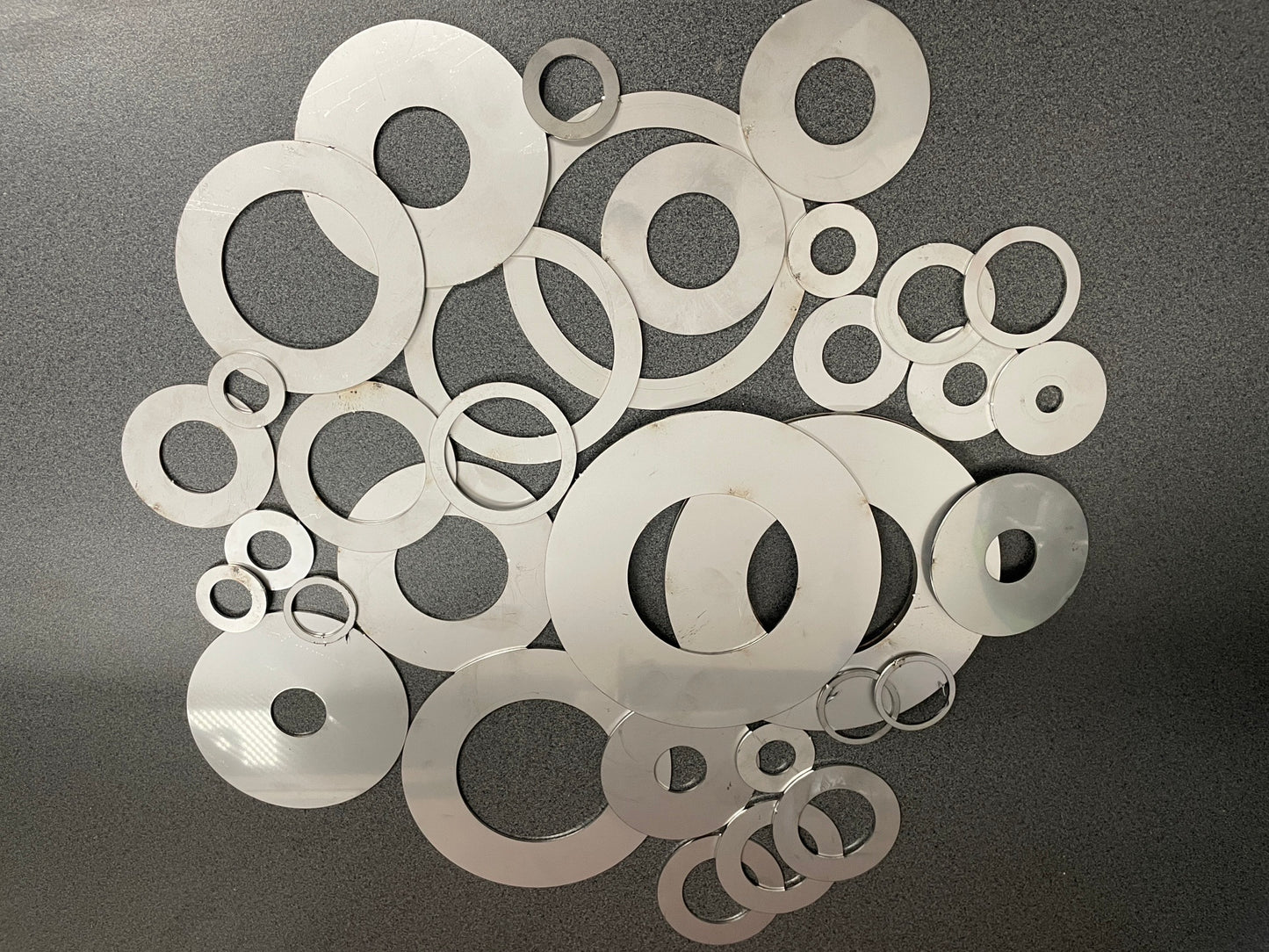 100>76 REDUCING LASER CUT DISC - 316