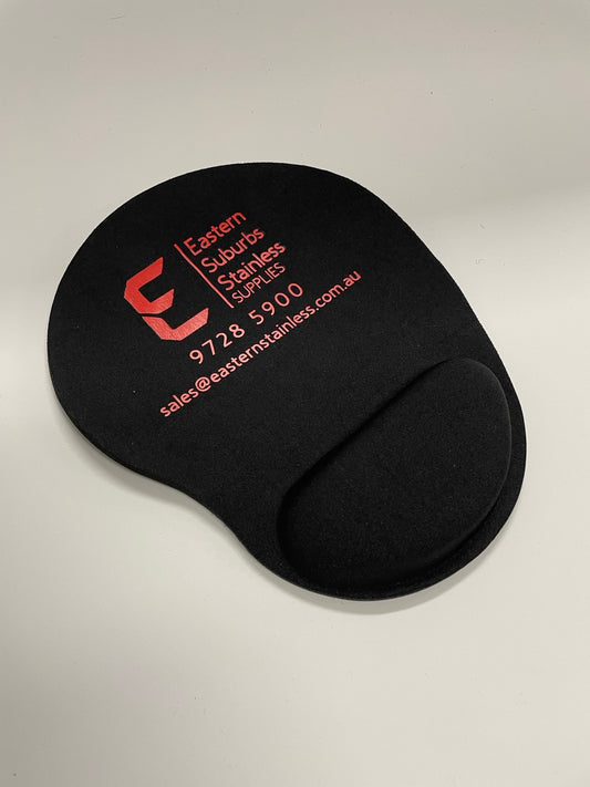 Mouse Pad featuring a built-in Wrist Support Cushion